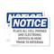 Signmission Place All Cell Phones And Electronic Devices, 7 in W x Rectangle, Vinyl Decal OS-2PACK-NS-D-57-L-17307 - alternate 1